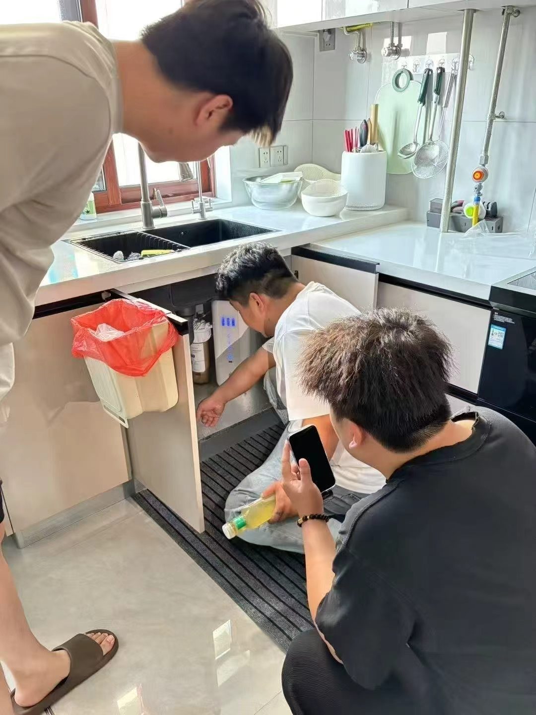叁象老客户年度上门维保回访实拍2